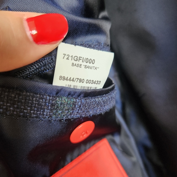 Isaia Sanita Winter Hopsack Men's Sport Coat Size IT 54 8R - Picture 4 of 11